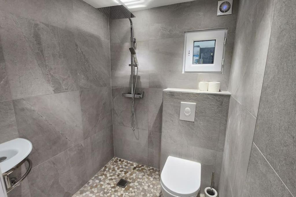 Suite Prestige Logement Neuf Avec Spa Et Ecran De Cinema En Rez De Jardin Colmar Exteriör bild