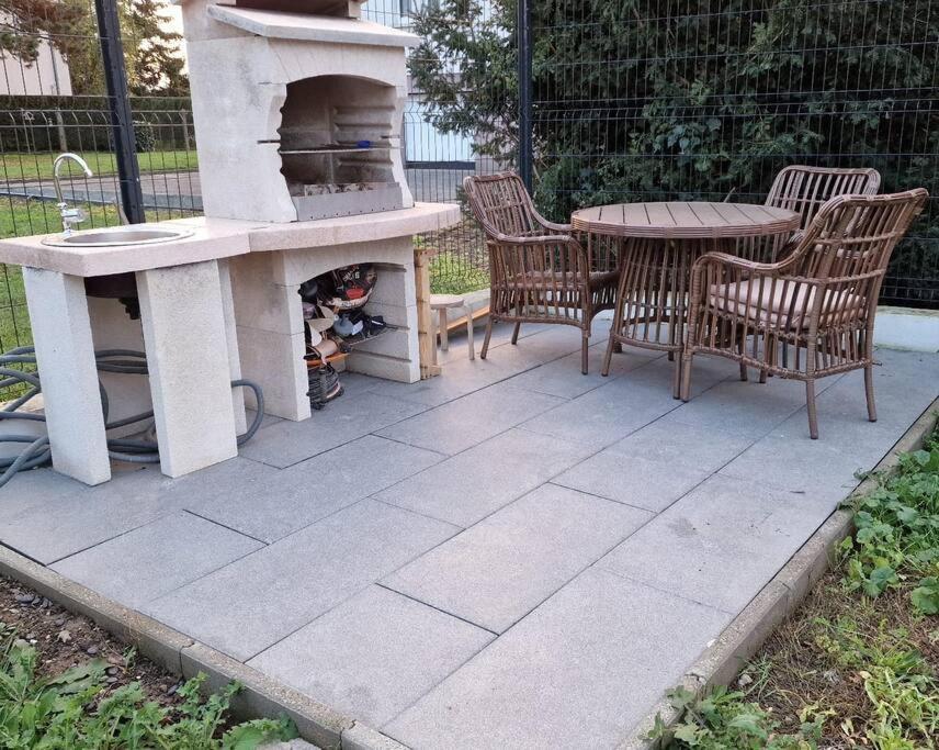 Suite Prestige Logement Neuf Avec Spa Et Ecran De Cinema En Rez De Jardin Colmar Exteriör bild